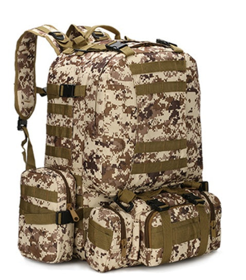 Rugged Camouflage Adventure Backpack