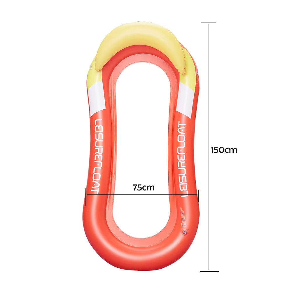2024 Inflatable Outdoor Foldable Water Hammock and Floating Swimming Pool Mattress for Beach and Recreation Activities