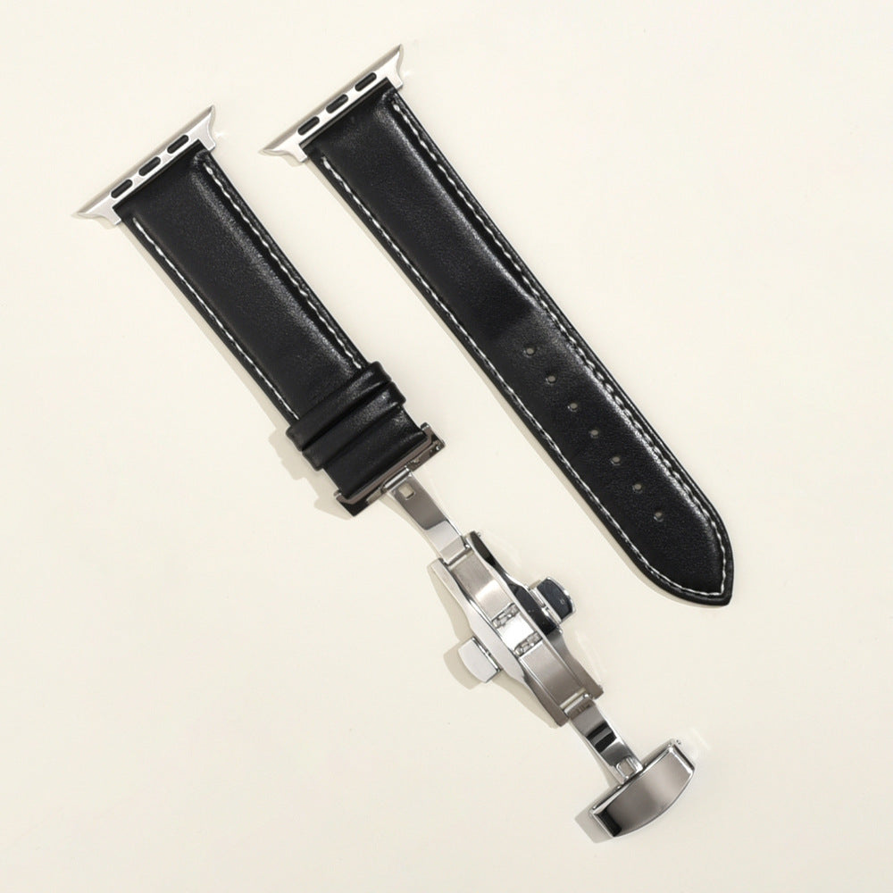 Erleben Sie Vielseitigkeit: Luxuriöses Uhrenarmband aus Rindsleder