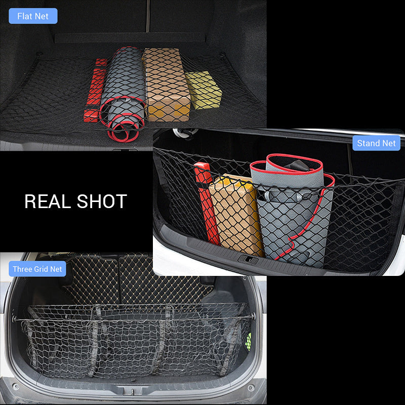 Revolutionize Your Trunk with Elastic Storage Nets!