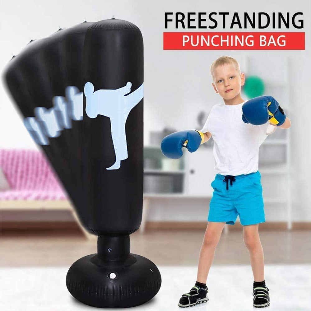 Saco de boxeo inflable Dynamic Ninja