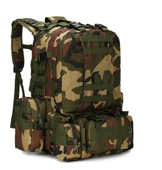 Rugged Camouflage Adventure Backpack