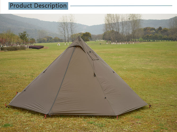 Epic Pyramid Adventure Tent for 4 Campers