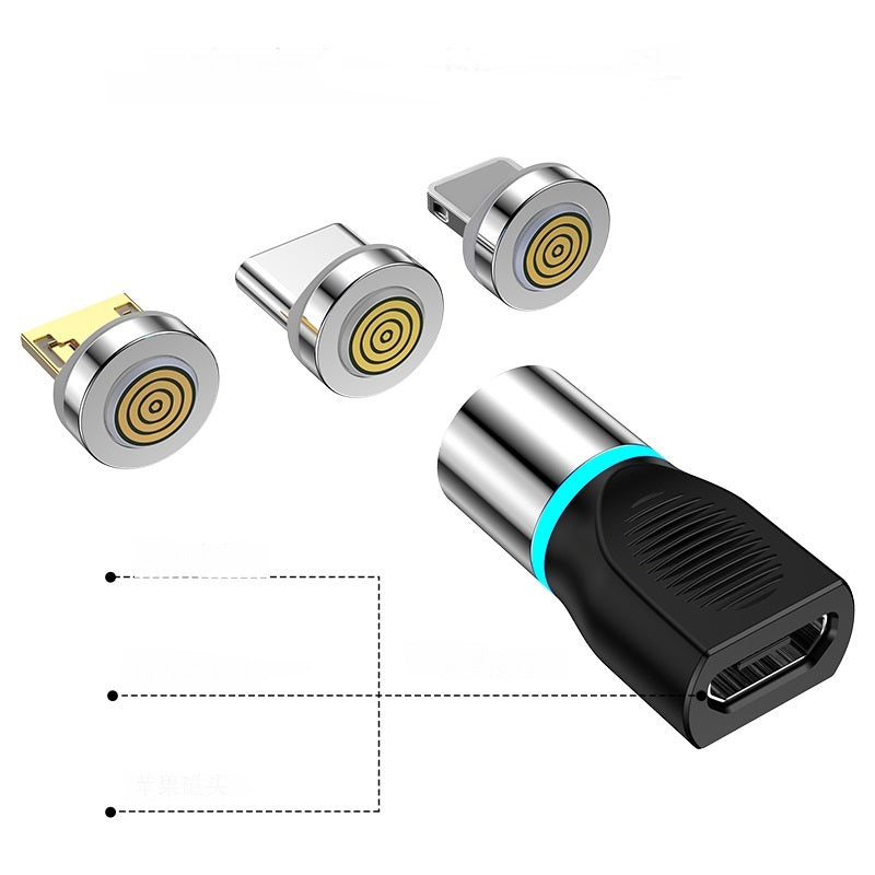 Boost Your Charge: 3-in-1 Magnetic Adapter