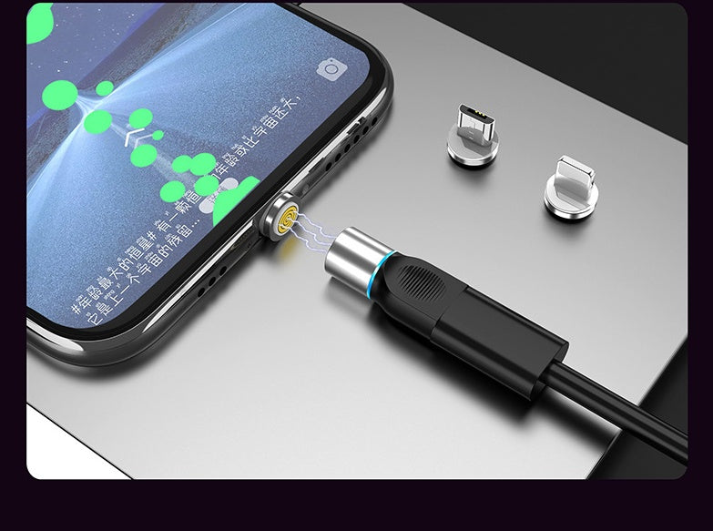 Boost Your Charge: 3-in-1 Magnetic Adapter