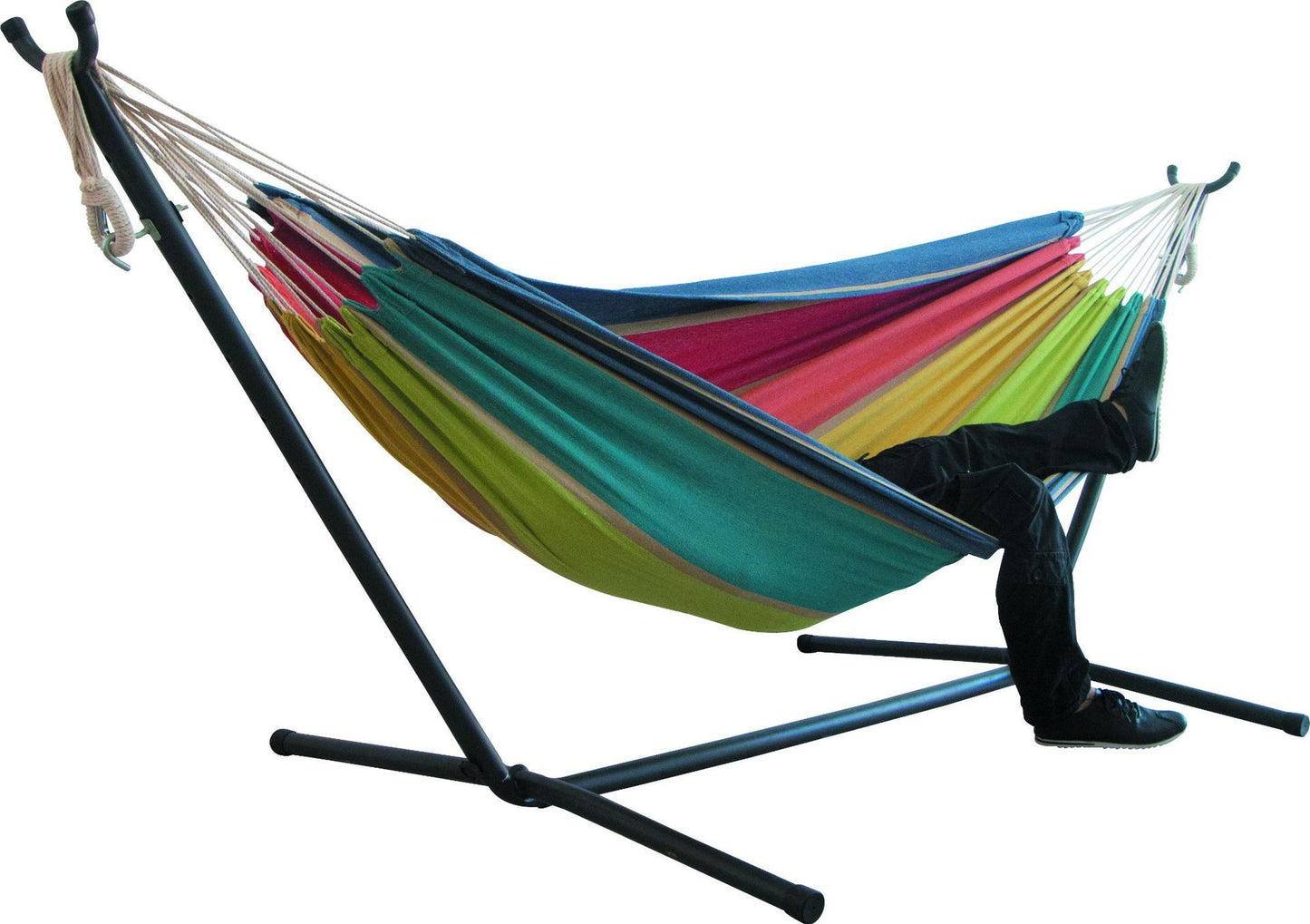 Adventure-Ready Canvas Double Hammock
