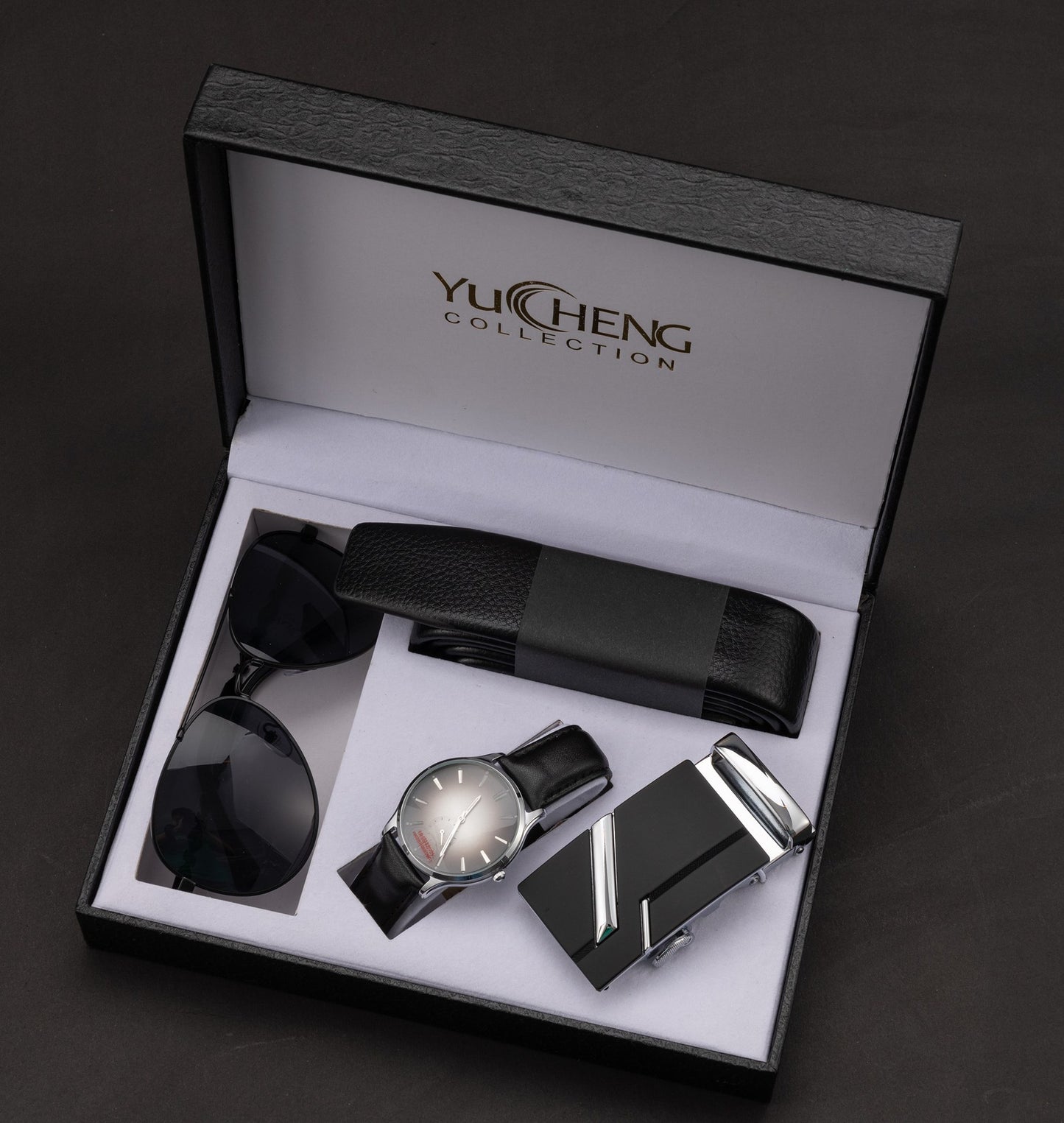 Geschenkset für dynamische Männer: Luxuriöse Business-Essentials