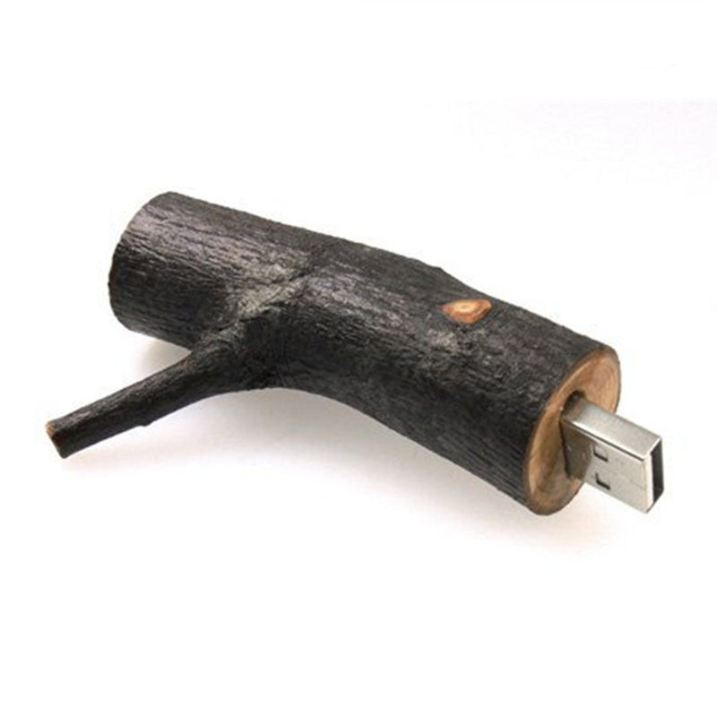 Unlock Adventure: Wood USB Stick – Nature's Charm