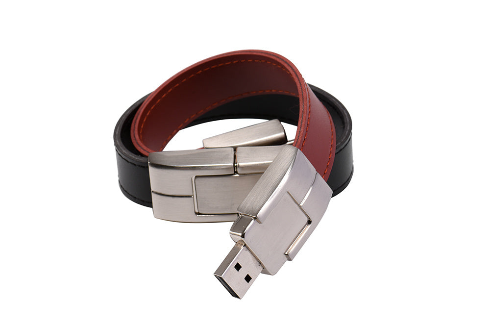 Elegant Customize Leather USB - Boost Your Brand
