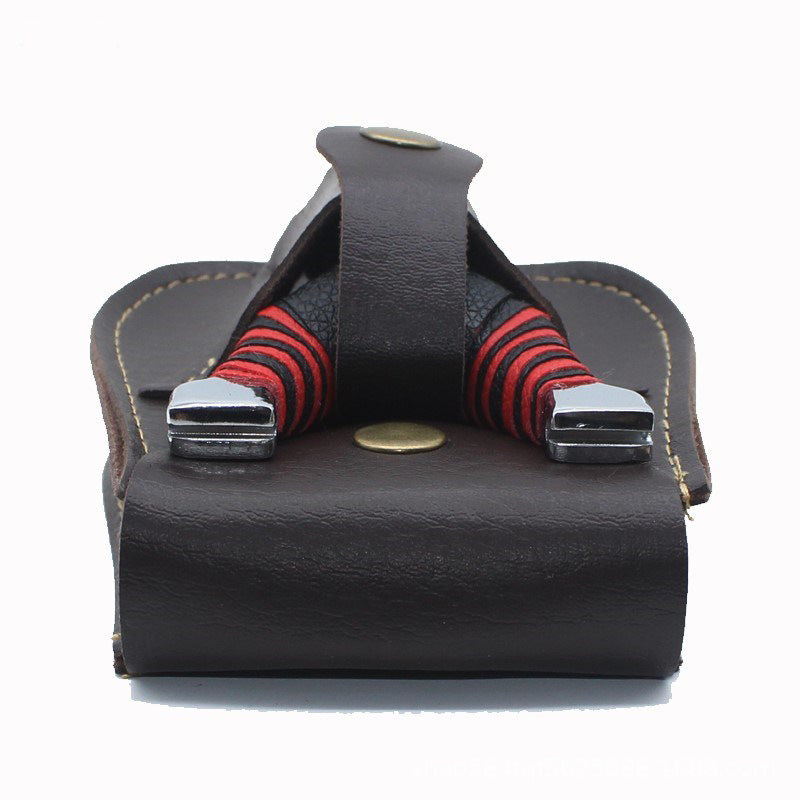 Adventure-Ready Leather Slingshot Bag