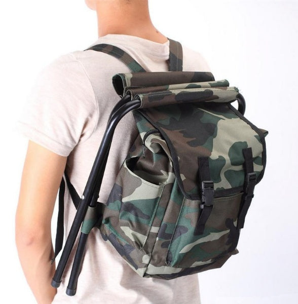 Adventure-Ready Camouflage Folding Chair