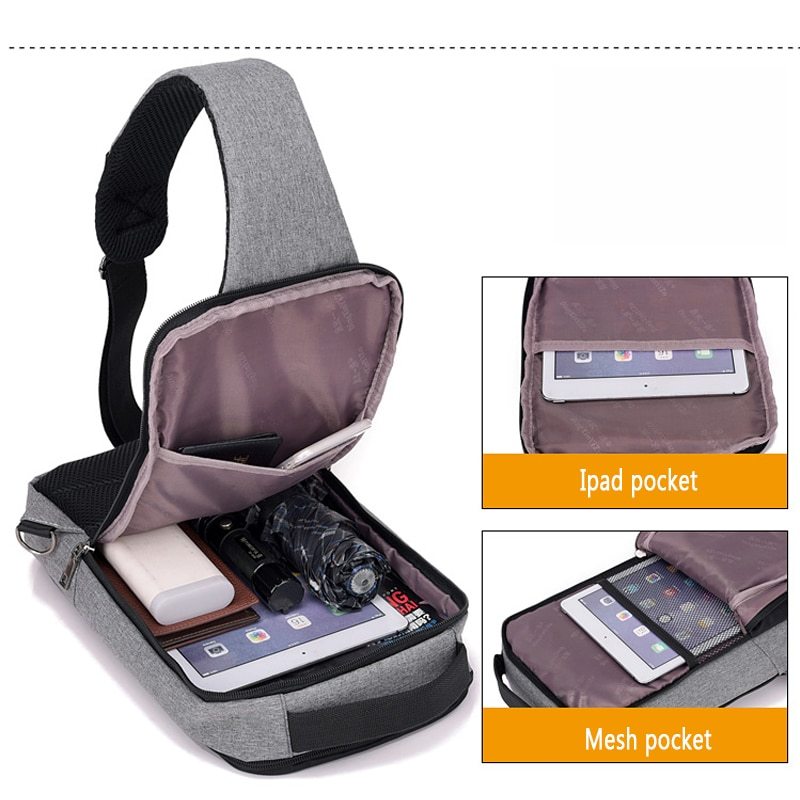 Secure & Charge Adventurer's Crossbody Bag
