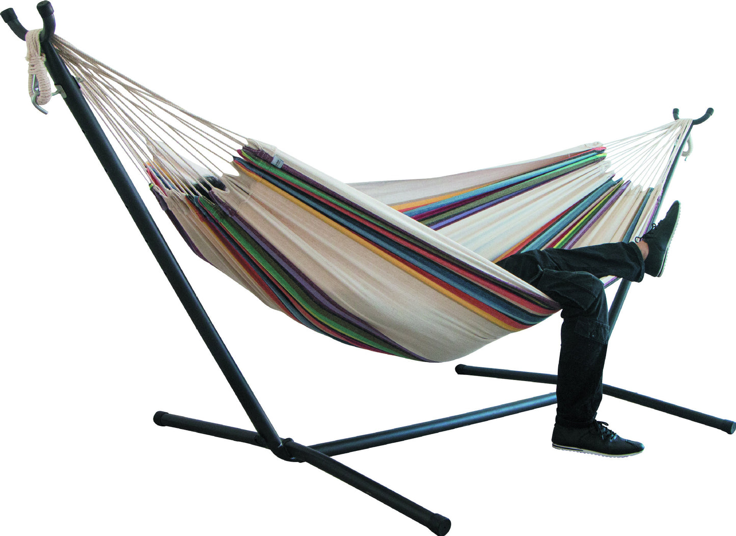 Adventure-Ready Canvas Double Hammock