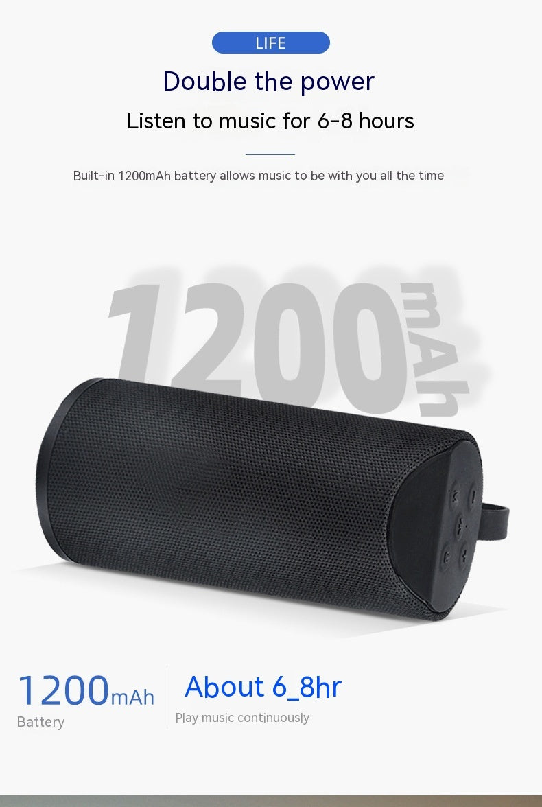 Elevate Adventures: Bold Portable Bluetooth Speaker