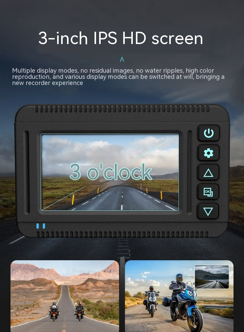 Ultimativer Adventure HD-Motorrad-GPS-Recorder