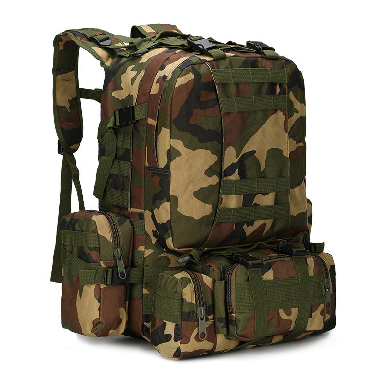 Rugged Camouflage Adventure Backpack
