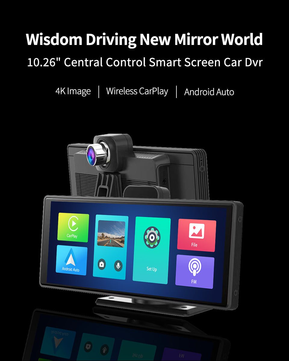 Revolutionary 4K Dual Screen Carplay Recorder