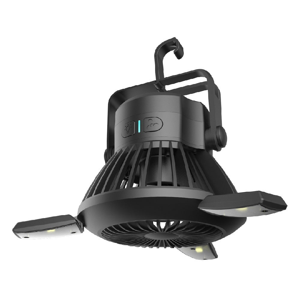 Energize Your Adventure: Solar Fan & Light Combo