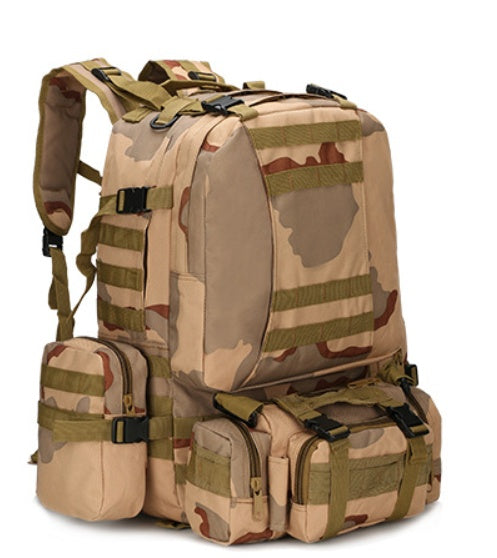 Rugged Camouflage Adventure Backpack