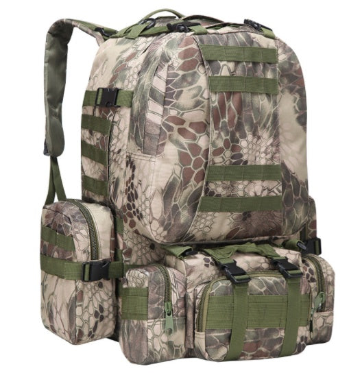 Rugged Camouflage Adventure Backpack