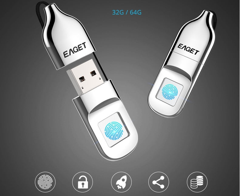 Secure Your Data: Elite Fingerprint USB Drive