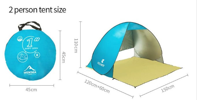 Instant Adventure UV-Protect Beach Tent