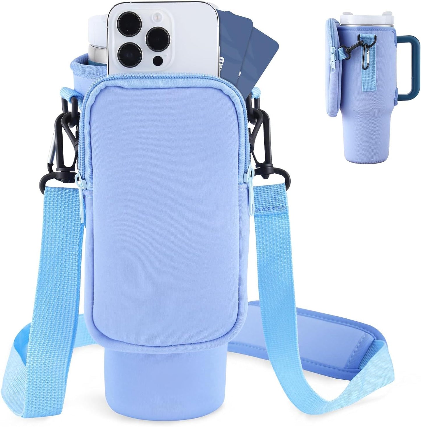 Conquer Adventure: Premium Water Bottle Carrier