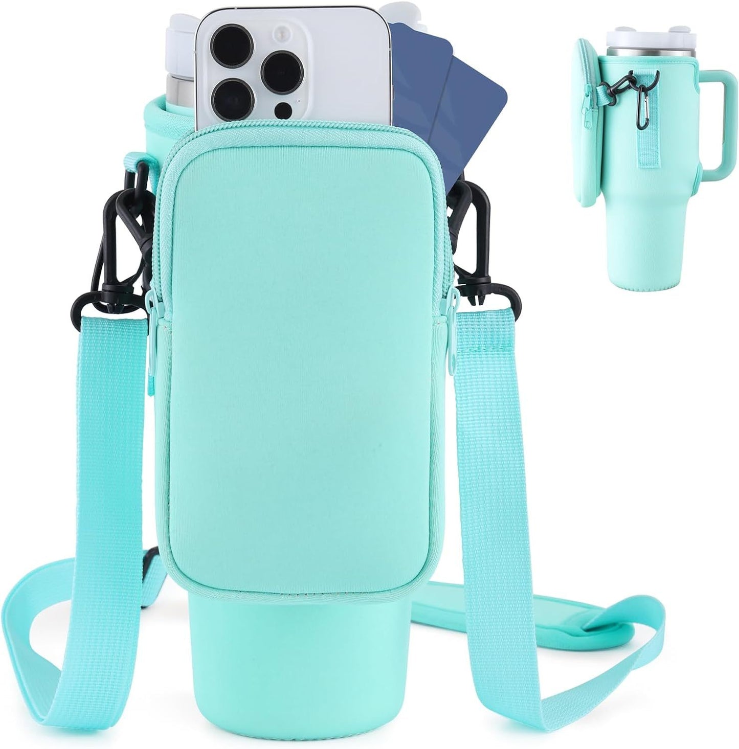 Conquer Adventure: Premium Water Bottle Carrier