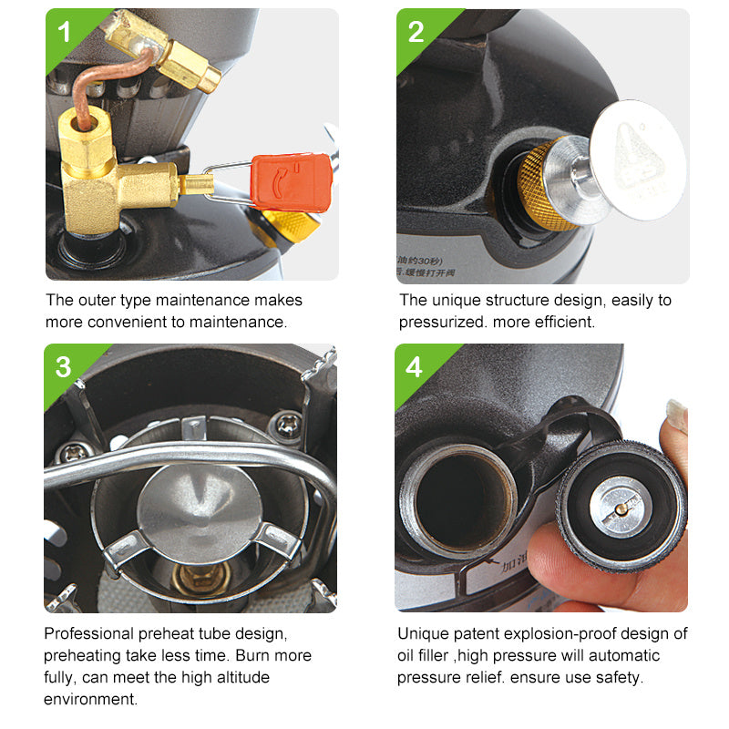 Unstoppable Adventure Field Oil Stove