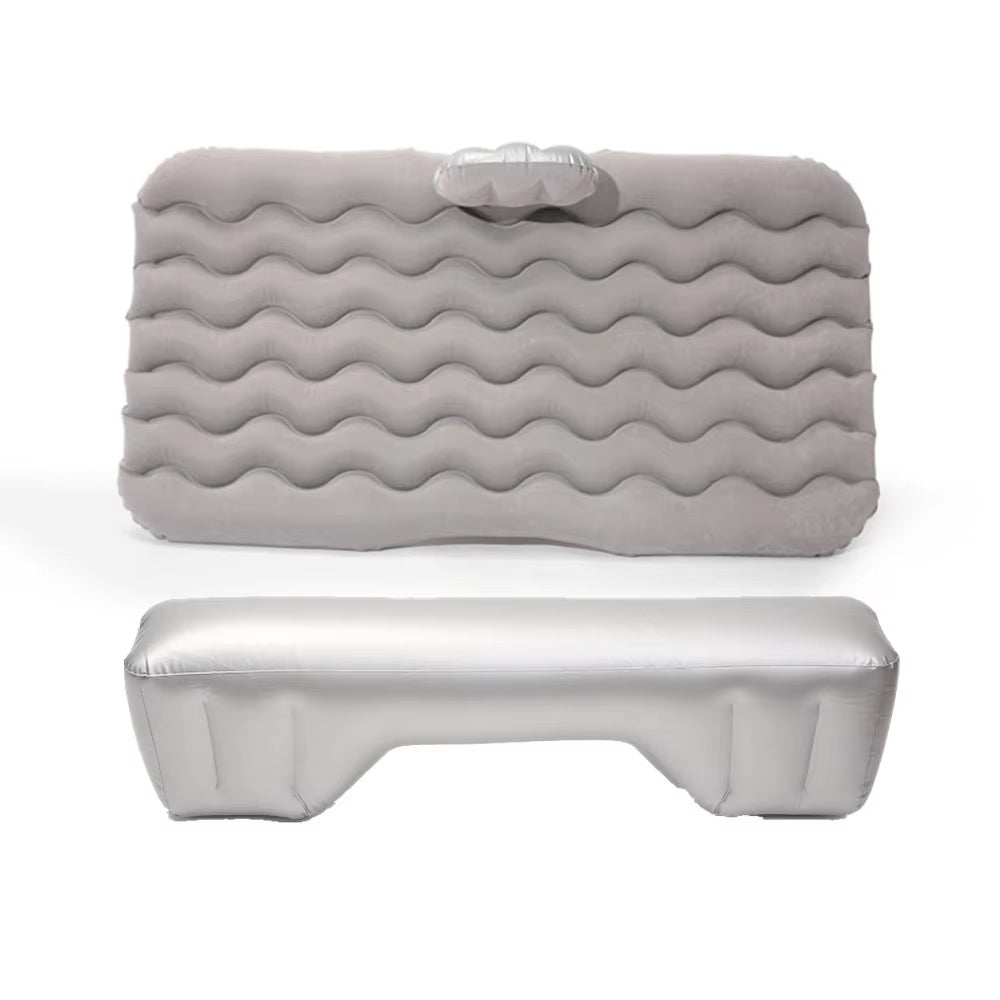Universal Car Air Inflatable Travel Mattress for Back Seat - Multi-Functional Sofa Pillow and Outdoor Camping Cushion