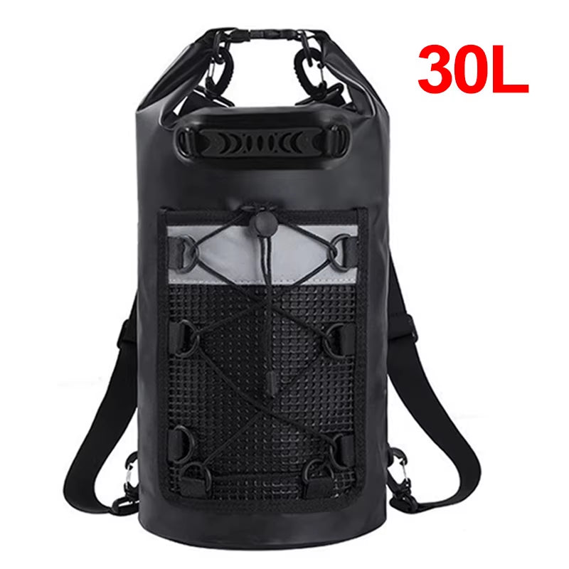 Swimming PVC Pack Dry Bag Backpack for Women Men 10L 20L Waterproof Shoulder Kayak Trekking Drifting Rafting Surfing Boating Bag