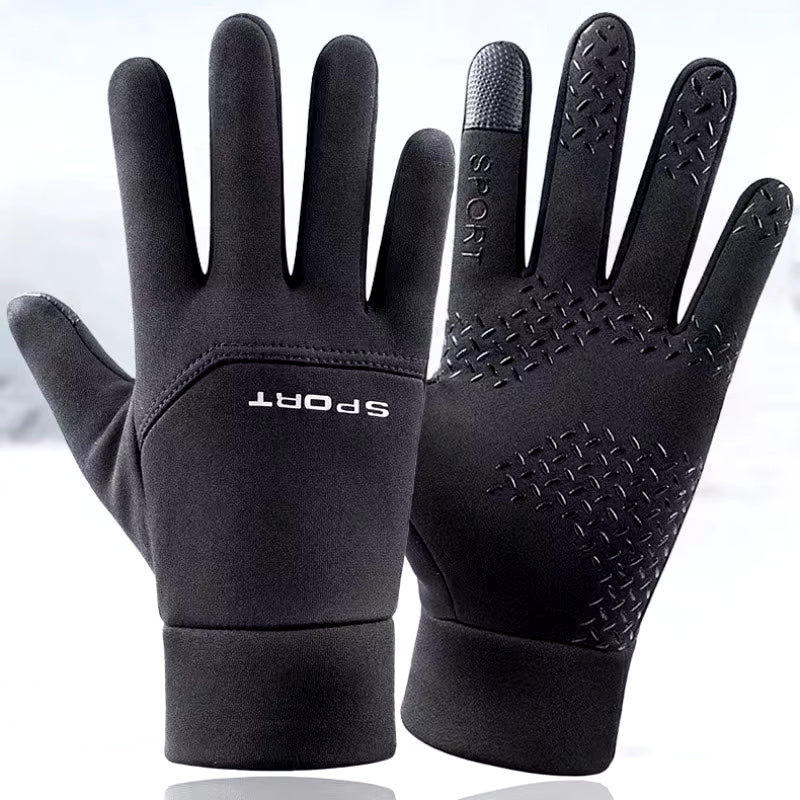 Winter Outdoor Sports Running Glove Warm Touch Screen Gym Fitness Full Finger Gloves for Men Women Knitted Magic Gloves