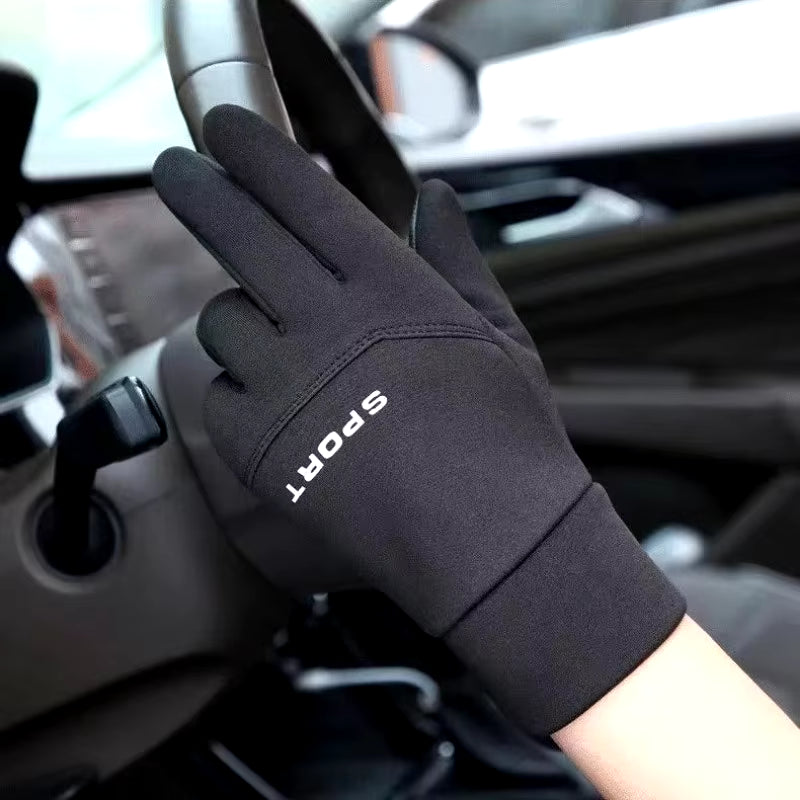 Winter Outdoor Sports Running Glove Warm Touch Screen Gym Fitness Full Finger Gloves for Men Women Knitted Magic Gloves