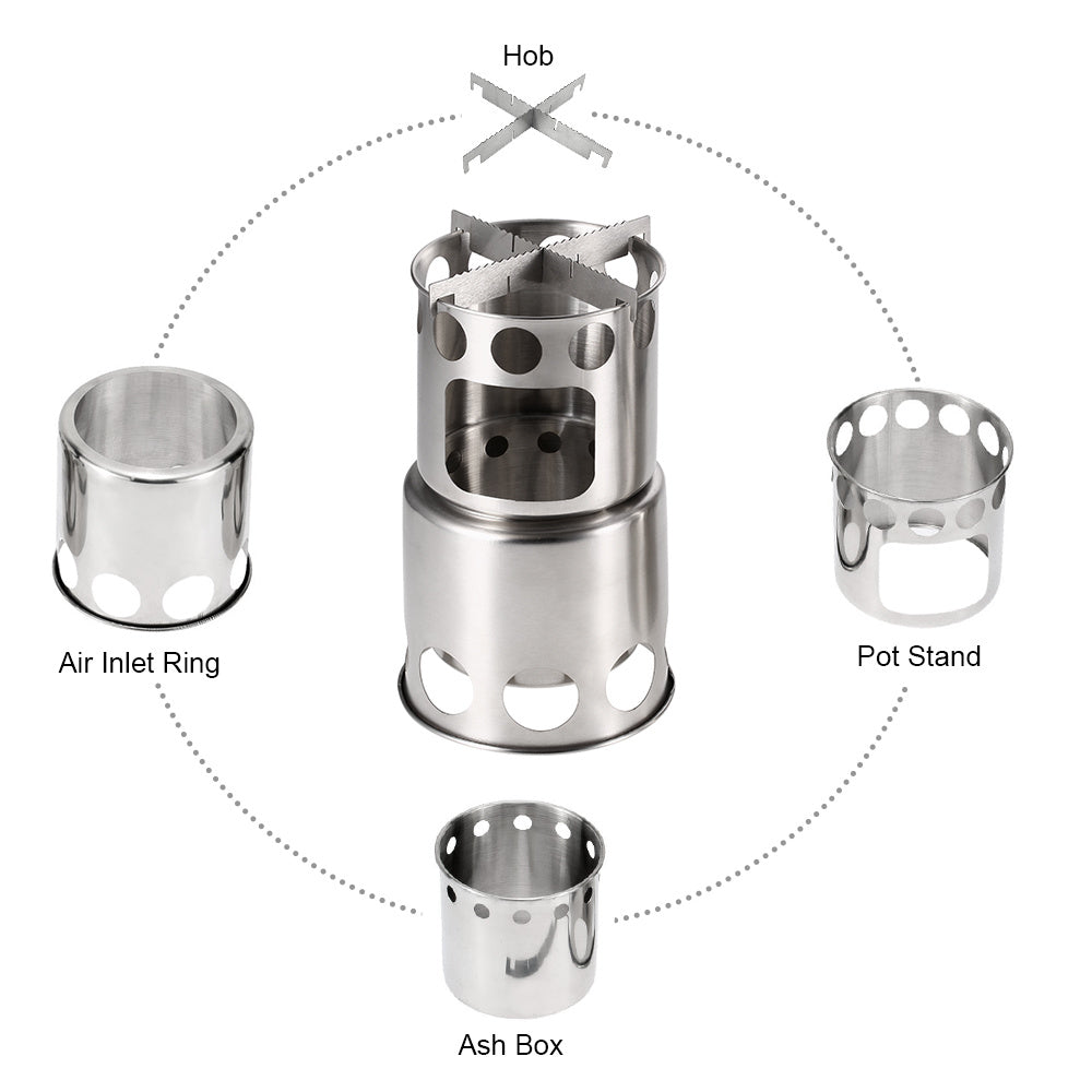 Unleash Adventure: Ultra-Versatile Camping Stove Set