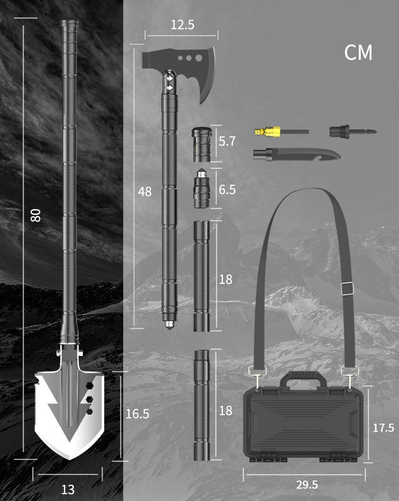 Unstoppable Adventure Multi-tool Shovel