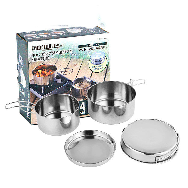 Epic Adventure Stainless Steel Cookware Set