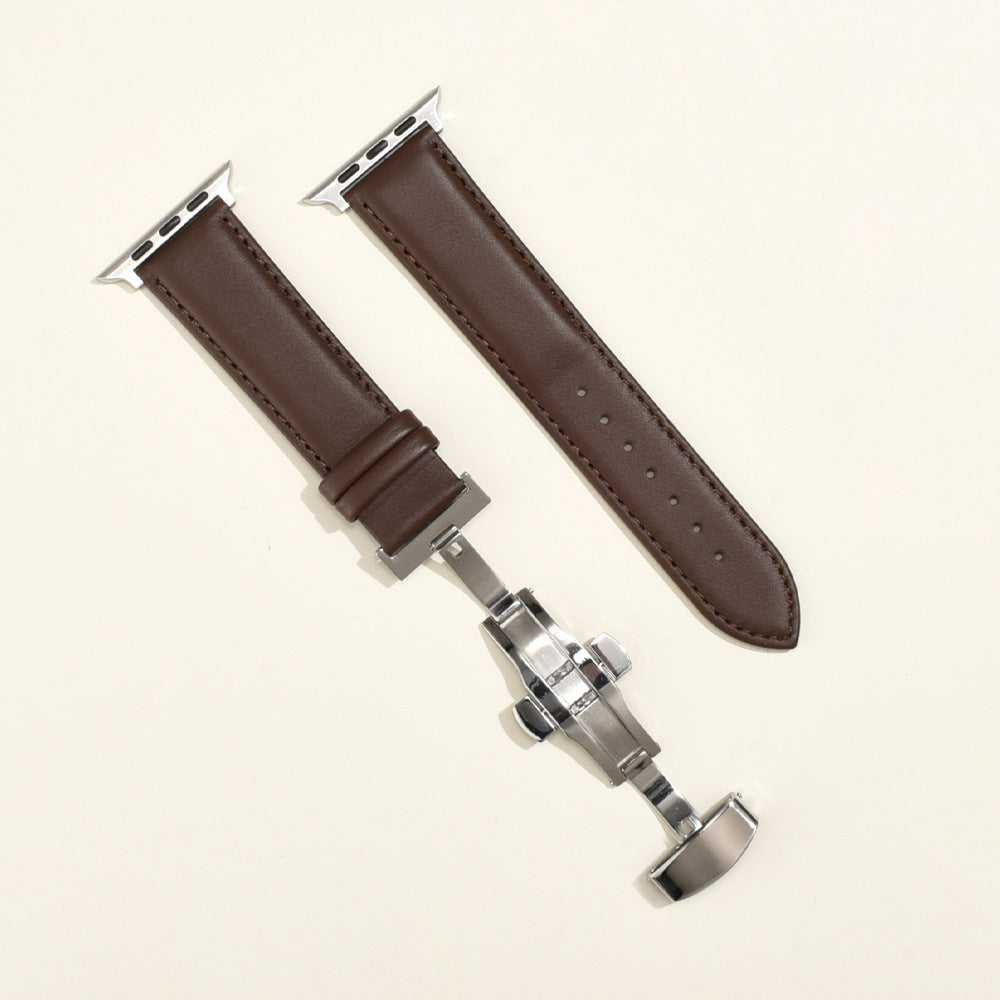 Erleben Sie Vielseitigkeit: Luxuriöses Uhrenarmband aus Rindsleder