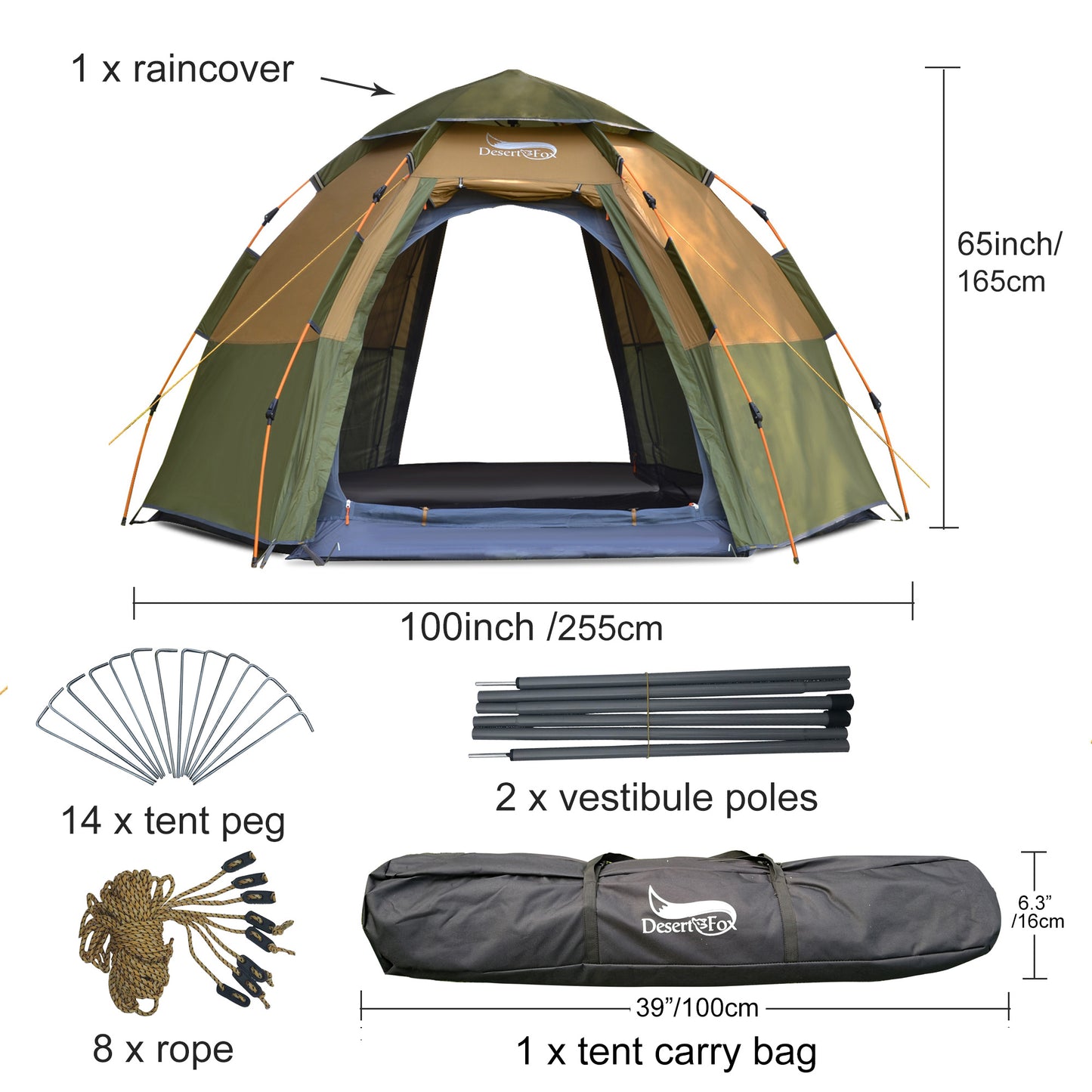 Ultimate Instant Adventure Rainproof Tent