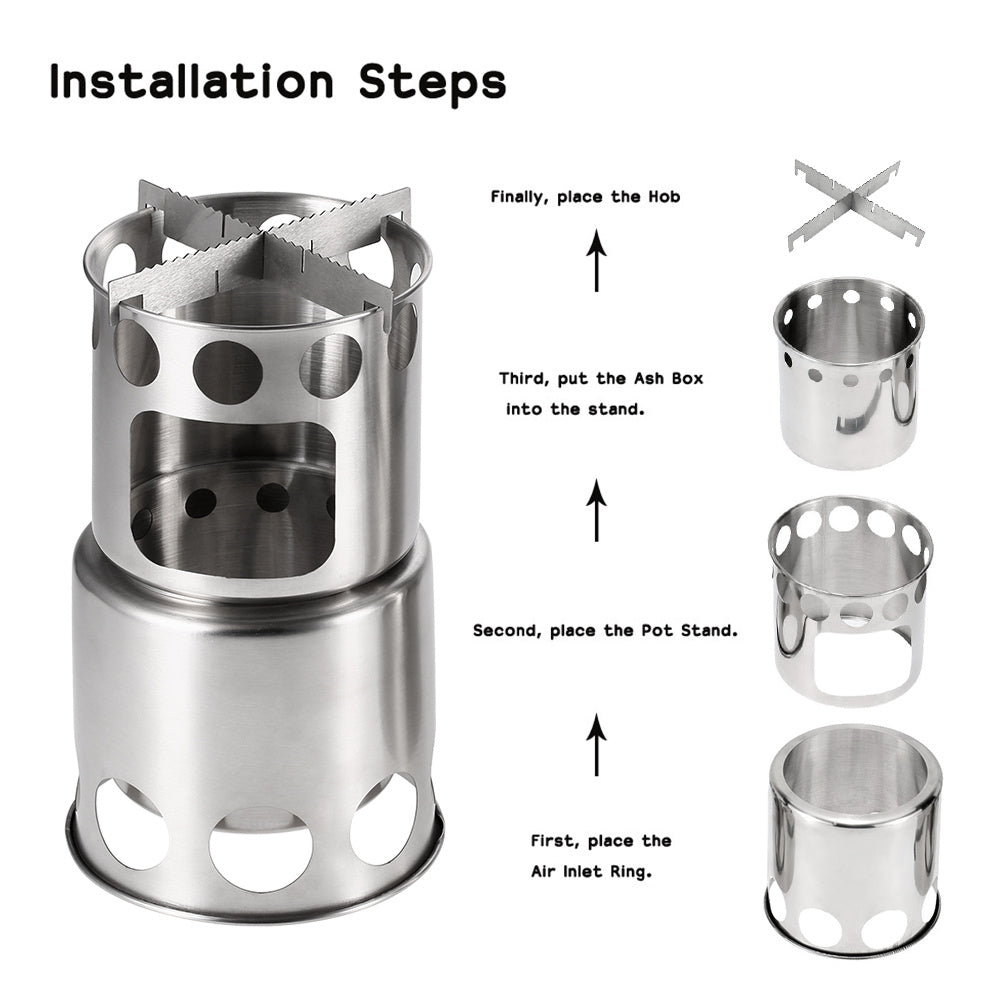 Unleash Adventure: Ultra-Versatile Camping Stove Set