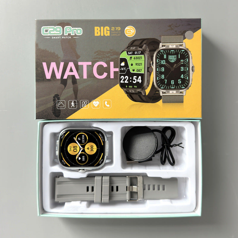 Epic Sport Smartwatch: Health & Bluetooth Calling