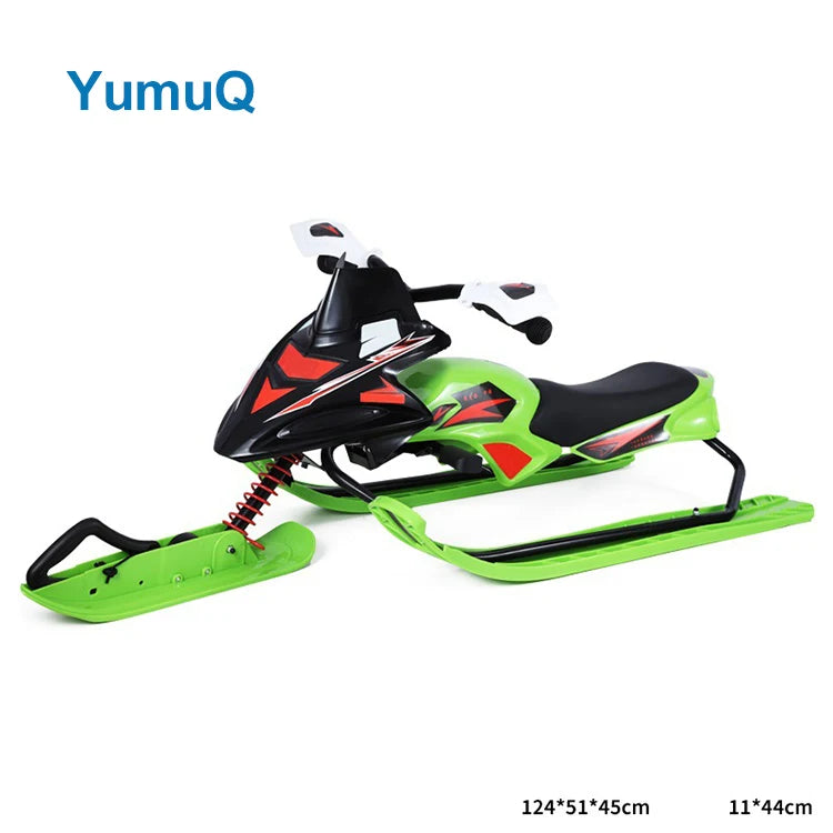 Kids Cartoon Outdoor Cheap Pvc Wooden Plastic Snow Sled Sledge Sledding Tubes for Kids