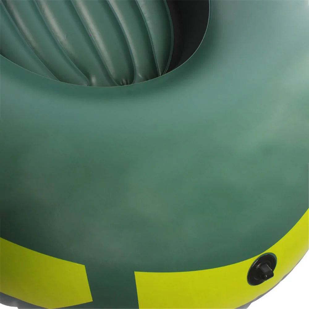 PVC Inflatable Boat Single/Double Person Kayak High Quality Canoe Motor Boat Suitable for Fishing Rafting Diving Water Transport