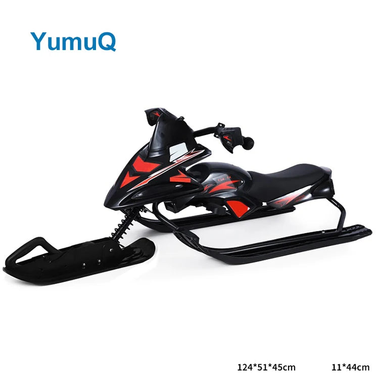 Kids Cartoon Outdoor Cheap Pvc Wooden Plastic Snow Sled Sledge Sledding Tubes for Kids