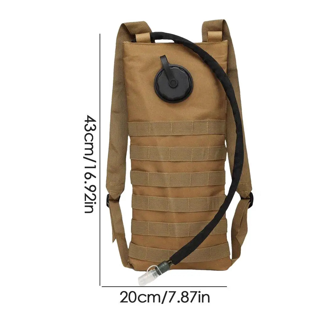 3L Foldable Water Bags Water Bladder Hydration Pack Storage Bag Soft Flask Collapsible Water Bottle Hiking Water Bags