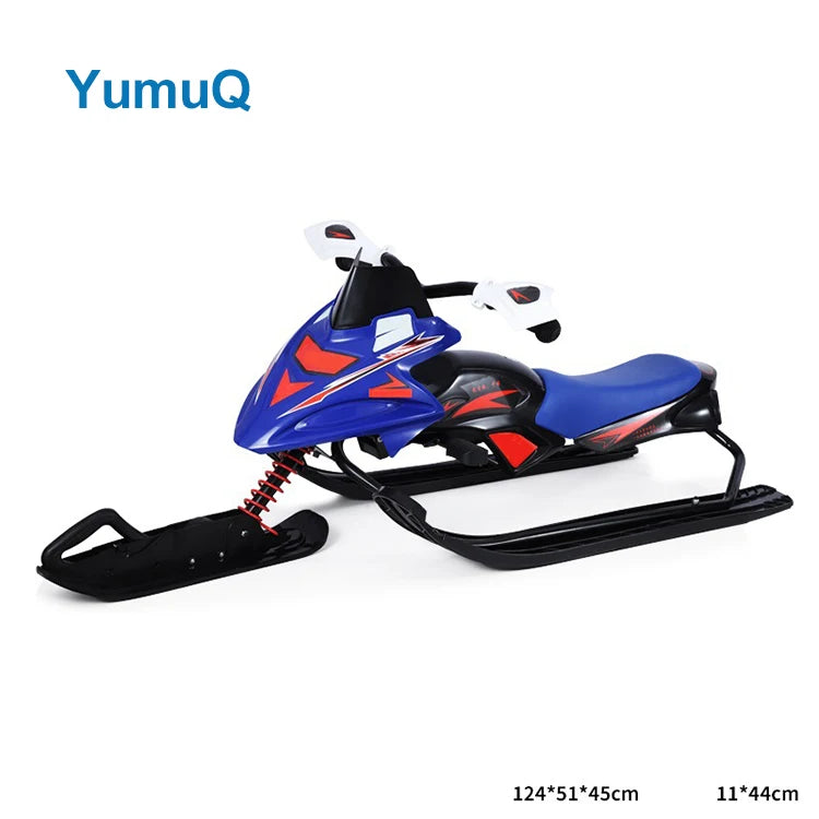 Kids Cartoon Outdoor Cheap Pvc Wooden Plastic Snow Sled Sledge Sledding Tubes for Kids