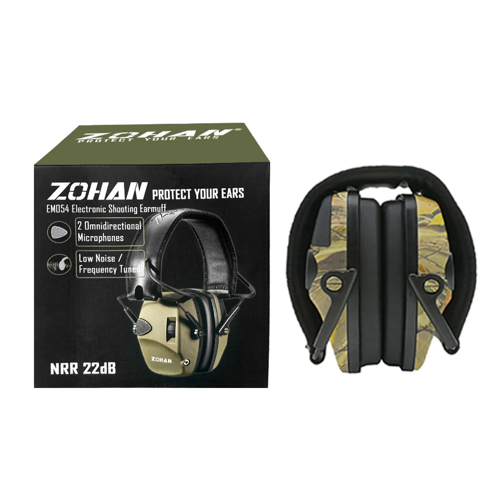 Tactical Anti-Noise Earmuff for Hunting Shooting Headphones Noise Reduction Electronic Hearing Protective Ear Protection