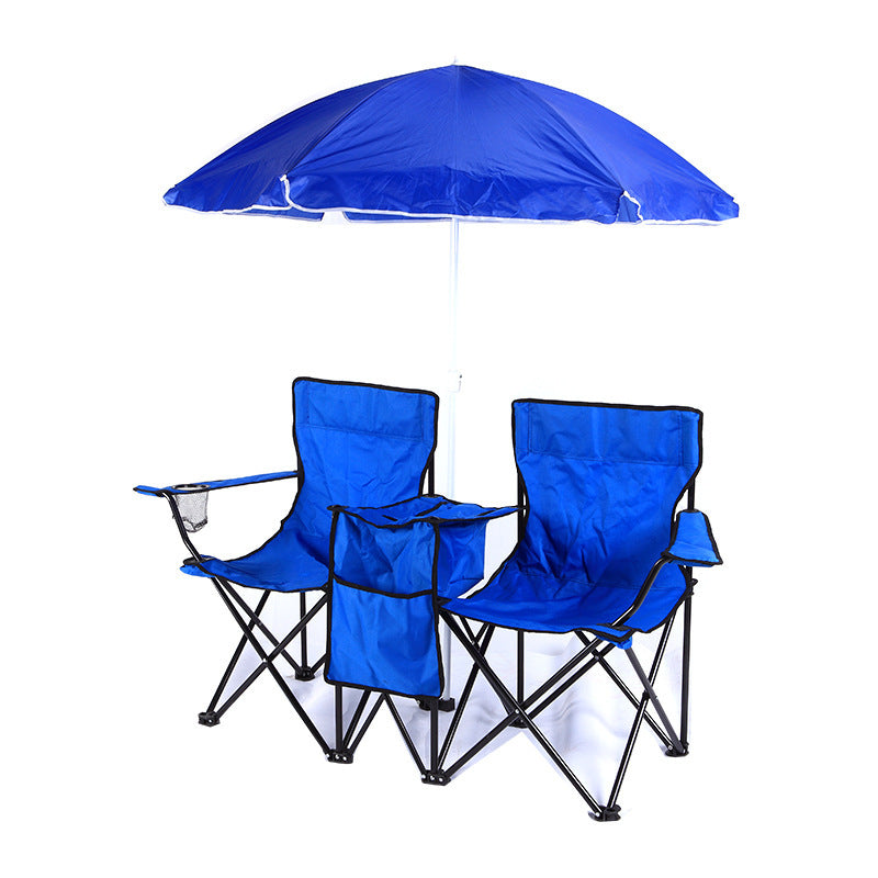 Adventure-Ready Double Folding Chair