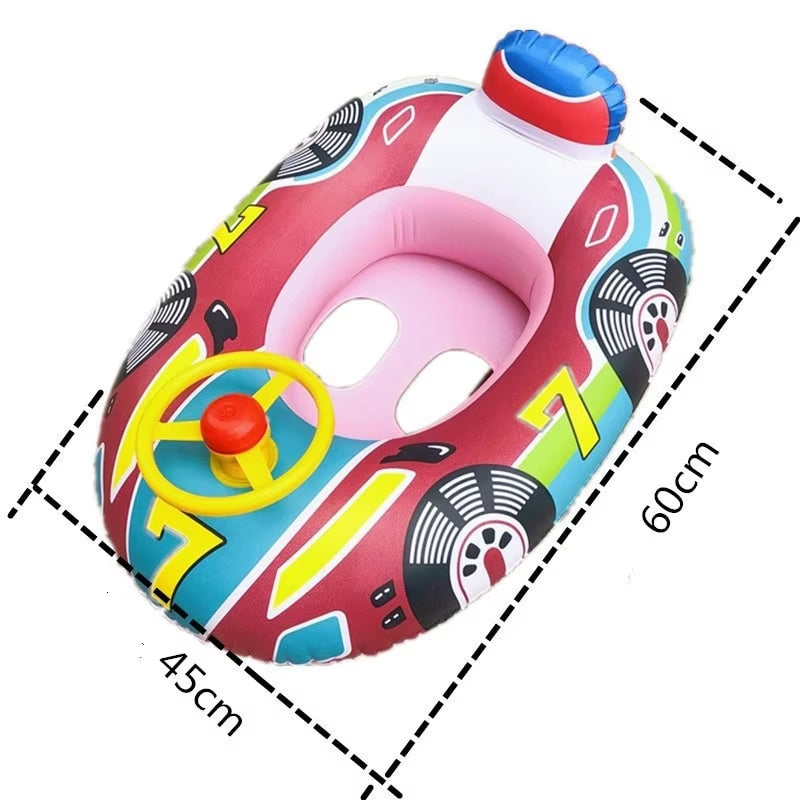Children's Inflatable Swimming Mattress for Beach and Pool Activities