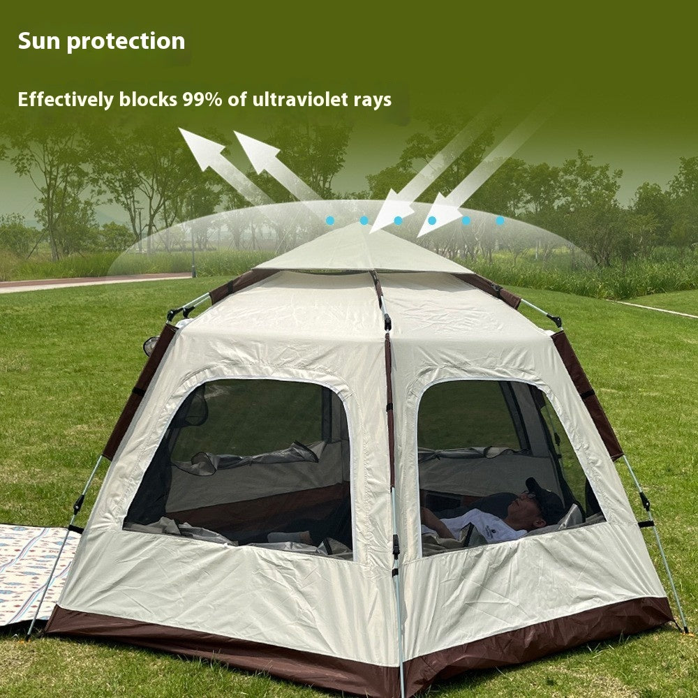 Escape & Explore: Elite Windproof Hex Tent