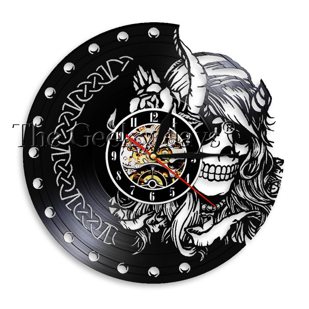 Warrior's Ancient Vinyl Timepiece - Bold & Unique!